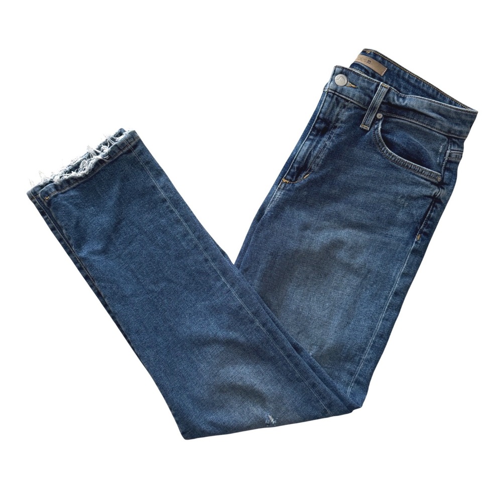Joe's Jeans Distressed‎ Edinburgh High Rise Straight Ankle | Size 27